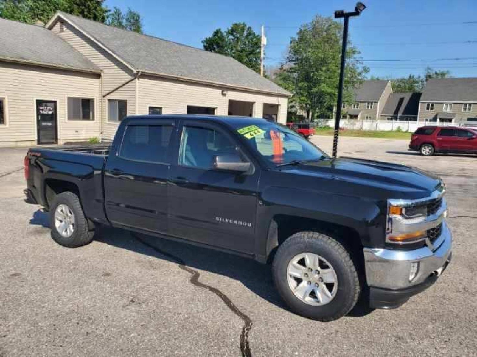 2017 Black Chevrolet Silverado 1500 with an V8 engine, AUTOMATIC transmission, located at 27 Main St., Norway, MD, 04268, (207) 743-0900, 44.199795, -70.530807 - 2017 Chevy Silverado 1500 LT Crew Cab 4x4V8, At, Pw, Pl, Ps, A-C, Cd, Cruise 145k------------------------------------$26,995.00 - Photo #1