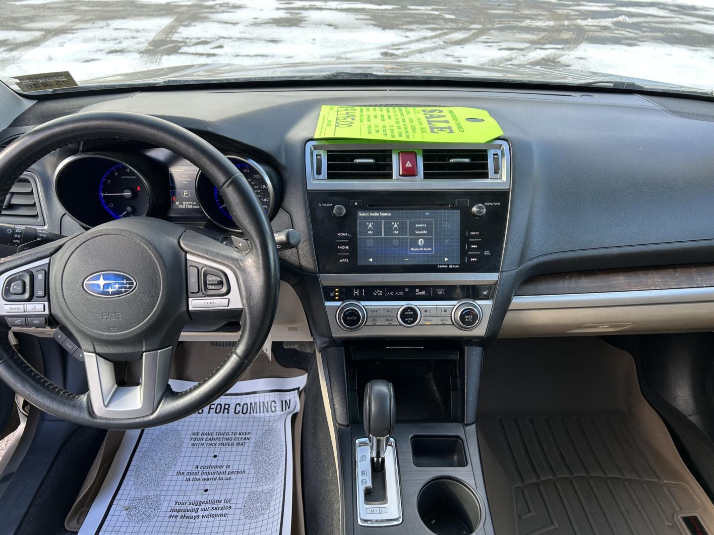2015 Tungston /Tan Subaru Outback 2.5i Limited (4S4BSAJC2F3) with an 2.5L H4 DOHC 16V engine, 6-Speed Automatic transmission, located at 27 Main St., Norway, MD, 04268, (207) 743-0900, 44.199795, -70.530807- Photo#6