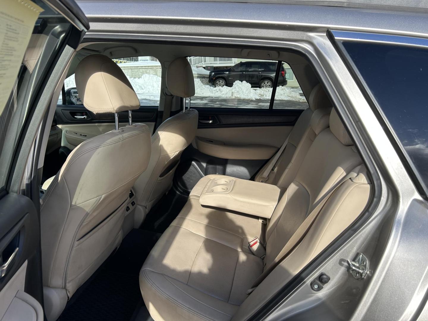 2015 Tungston /Tan Subaru Outback 2.5i Limited (4S4BSAJC2F3) with an 2.5L H4 DOHC 16V engine, 6-Speed Automatic transmission, located at 27 Main St., Norway, MD, 04268, (207) 743-0900, 44.199795, -70.530807 - Photo#8