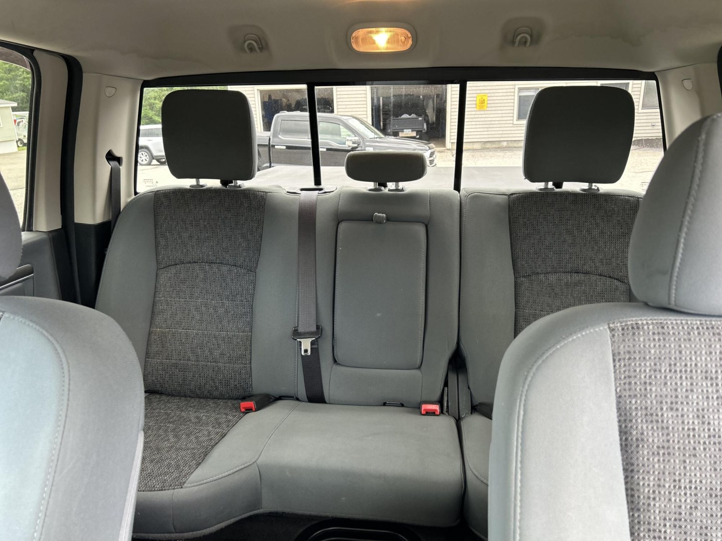 2017 Black /Gray RAM 1500 SLT Crew Cab SWB 4WD (3C6RR7LT1HG) with an 5.7L V8 OHV 16V engine, 8A transmission, located at 27 Main St., Norway, MD, 04268, (207) 743-0900, 44.199795, -70.530807- Photo#7