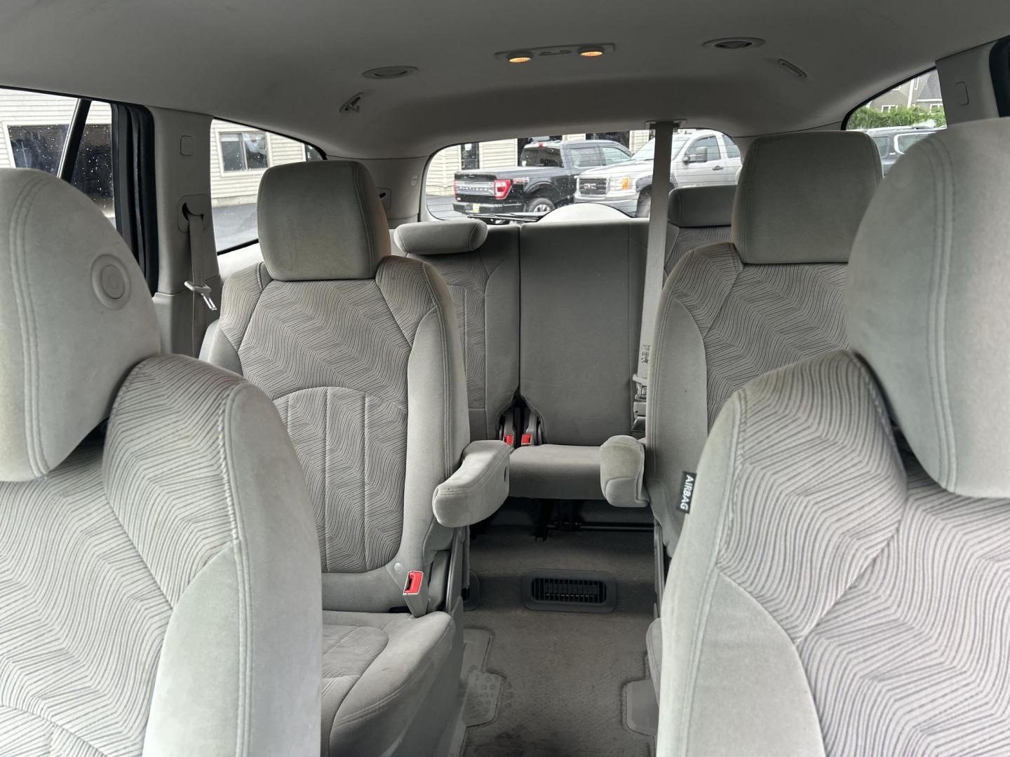 2014 Black /Gray Buick Enclave Convenience AWD (5GAKVAKD6EJ) with an 3.6L V6 DOHC 24V engine, 6-Speed Automatic Overdrive transmission, located at 27 Main St., Norway, MD, 04268, (207) 743-0900, 44.199795, -70.530807 - Photo#7