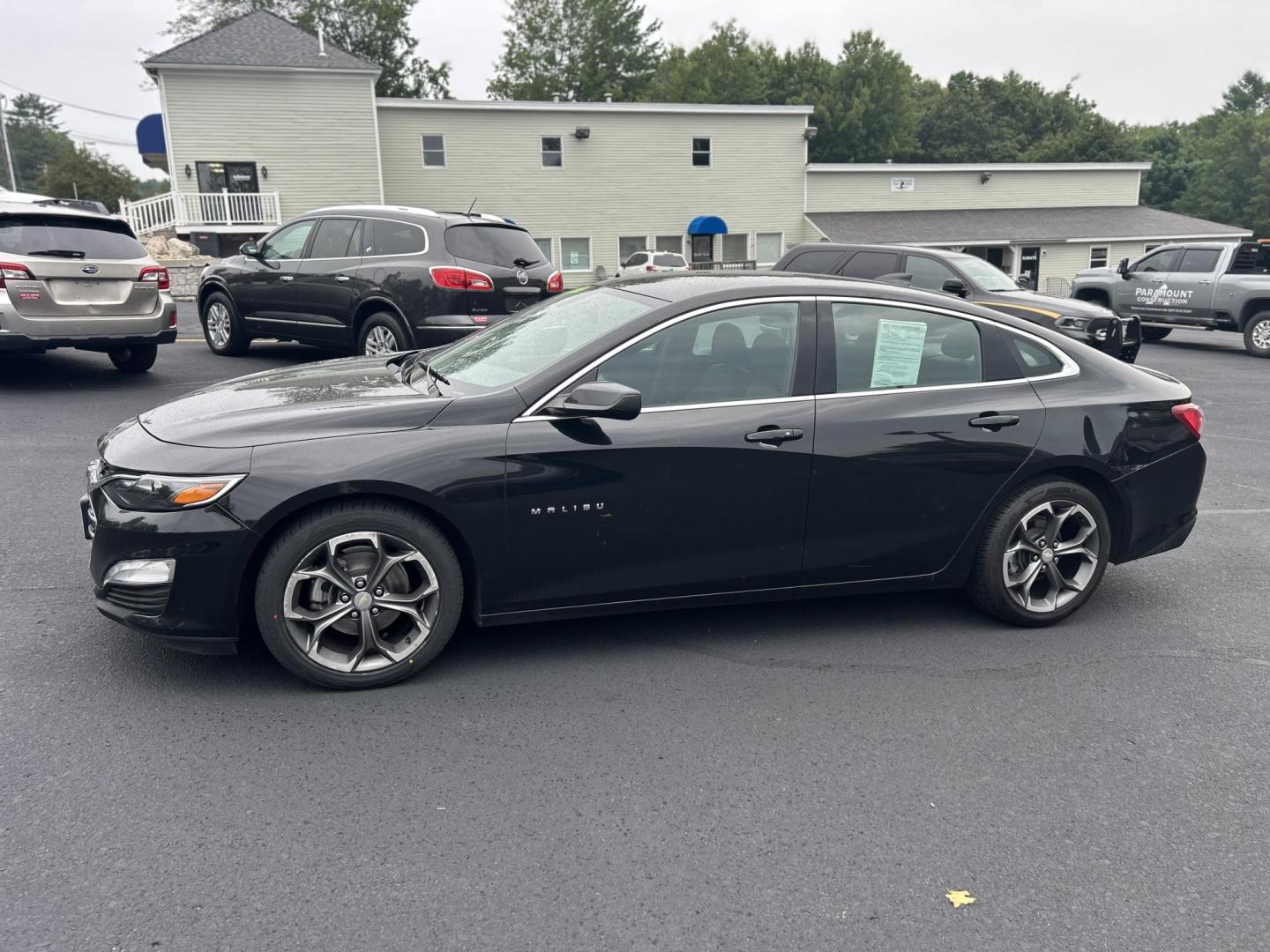 2022 Black /Black Chevrolet Malibu LT (1G1ZD5ST6NF) with an 1.5L L4 DOHC 16V engine, 6A transmission, located at 27 Main St., Norway, MD, 04268, (207) 743-0900, 44.199795, -70.530807 - Photo#1