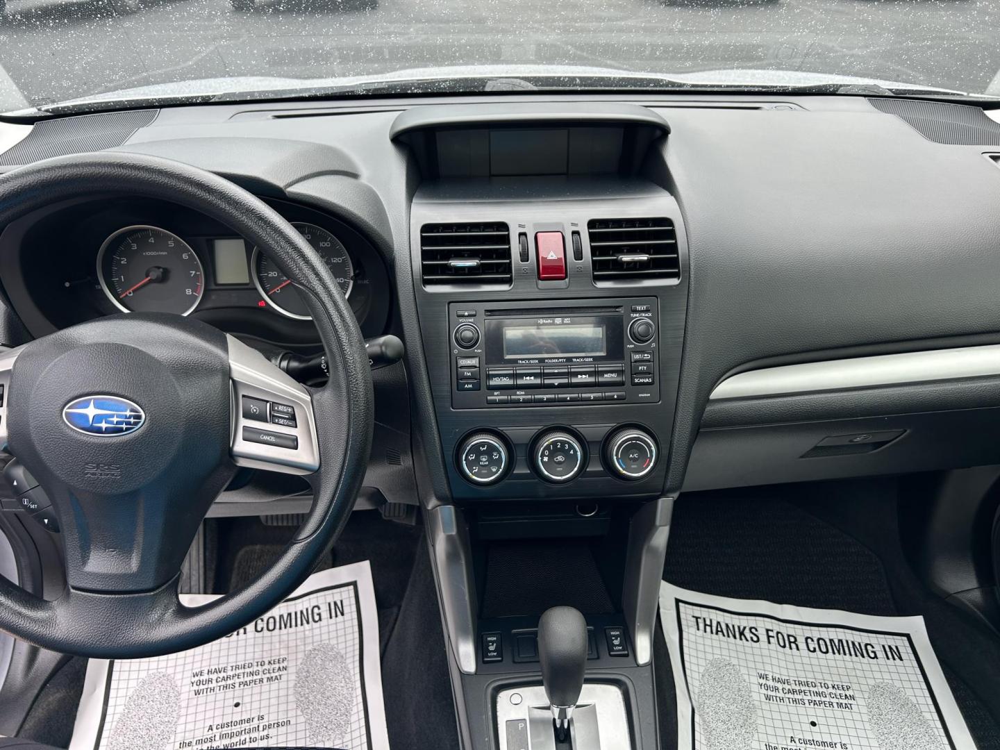 2015 Silver /Black Subaru Forester 2.5i Premium (JF2SJADC2FH) with an 2.5L H4 SOHC 16V engine, 6-Speed Automatic transmission, located at 27 Main St., Norway, MD, 04268, (207) 743-0900, 44.199795, -70.530807 - Photo#5