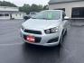 2012 Silver /Gray Chevrolet Sonic 1LS 5-Door (1G1JB6SH4C4) with an 1.8L L4 DOHC 24V FFV engine, 5-Speed Manual transmission, located at 27 Main St., Norway, MD, 04268, (207) 743-0900, 44.199795, -70.530807 - Photo#0