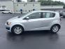 2012 Silver /Gray Chevrolet Sonic 1LS 5-Door (1G1JB6SH4C4) with an 1.8L L4 DOHC 24V FFV engine, 5-Speed Manual transmission, located at 27 Main St., Norway, MD, 04268, (207) 743-0900, 44.199795, -70.530807 - Photo#1