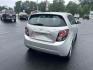 2012 Silver /Gray Chevrolet Sonic 1LS 5-Door (1G1JB6SH4C4) with an 1.8L L4 DOHC 24V FFV engine, 5-Speed Manual transmission, located at 27 Main St., Norway, MD, 04268, (207) 743-0900, 44.199795, -70.530807 - Photo#3