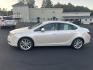 2015 white /Tan Buick Verano Convenience (1G4PR5SK2F4) with an 2.4L L4 DOHC 16V FFV engine, 6-Speed Automatic transmission, located at 27 Main St., Norway, MD, 04268, (207) 743-0900, 44.199795, -70.530807 - Photo#1
