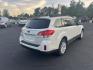 2011 white /Tan Subaru Outback 2.5i Limited (4S4BRBKC6B3) with an 2.5L H4 DOHC 16V engine, Continuously Variable Transmisson transmission, located at 27 Main St., Norway, MD, 04268, (207) 743-0900, 44.199795, -70.530807 - Photo#3