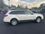 2011 white /Tan Subaru Outback 2.5i Limited (4S4BRBKC6B3) with an 2.5L H4 DOHC 16V engine, Continuously Variable Transmisson transmission, located at 27 Main St., Norway, MD, 04268, (207) 743-0900, 44.199795, -70.530807 - Photo#2