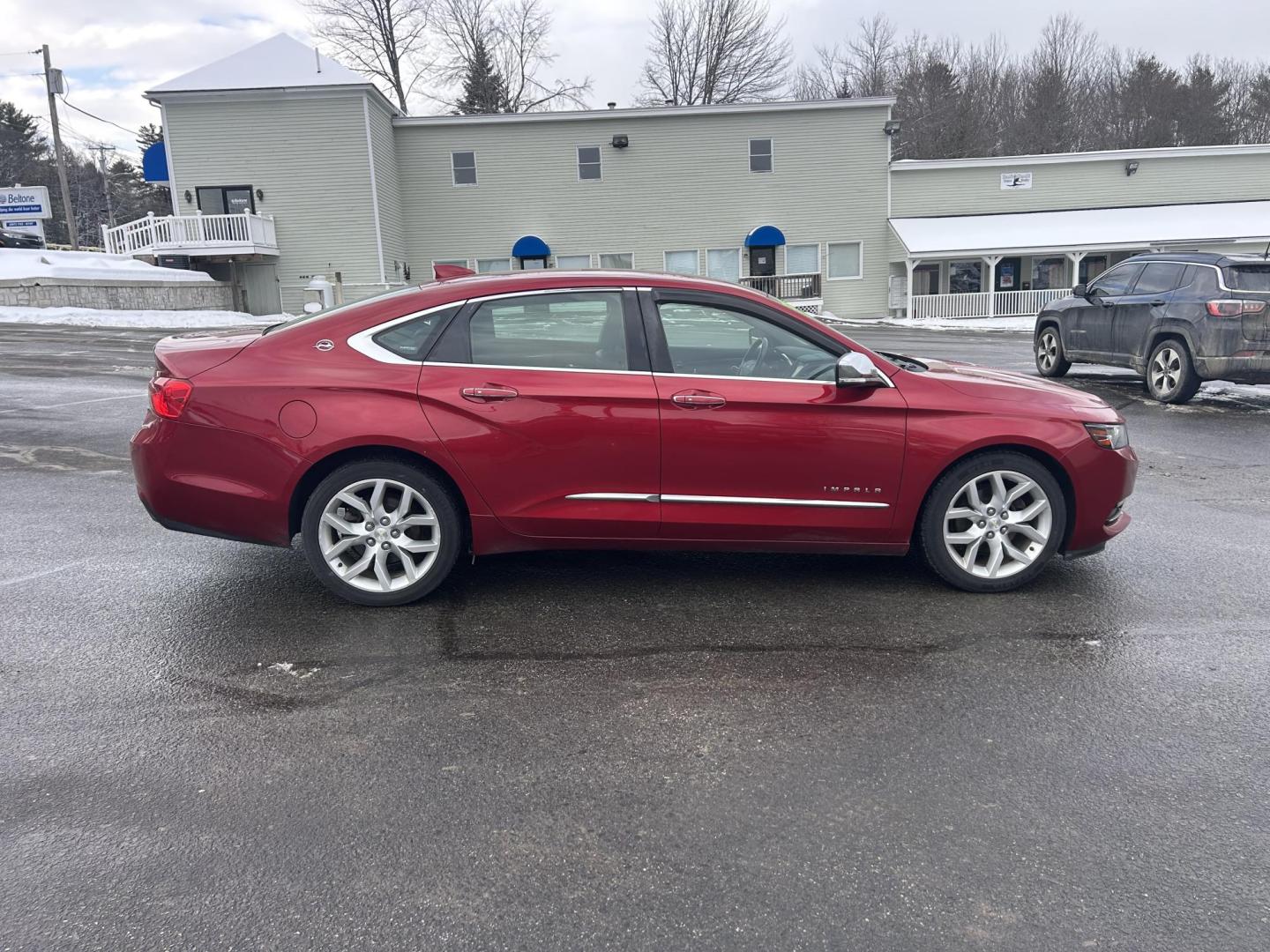 2015 Red /Black Chevrolet Impala 2LZ (2G1165S32F9) with an 3.6L V6 DOHC 24VV FFV engine, 6-Speed Automatic transmission, located at 27 Main St., Norway, MD, 04268, (207) 743-0900, 44.199795, -70.530807 - Photo#2
