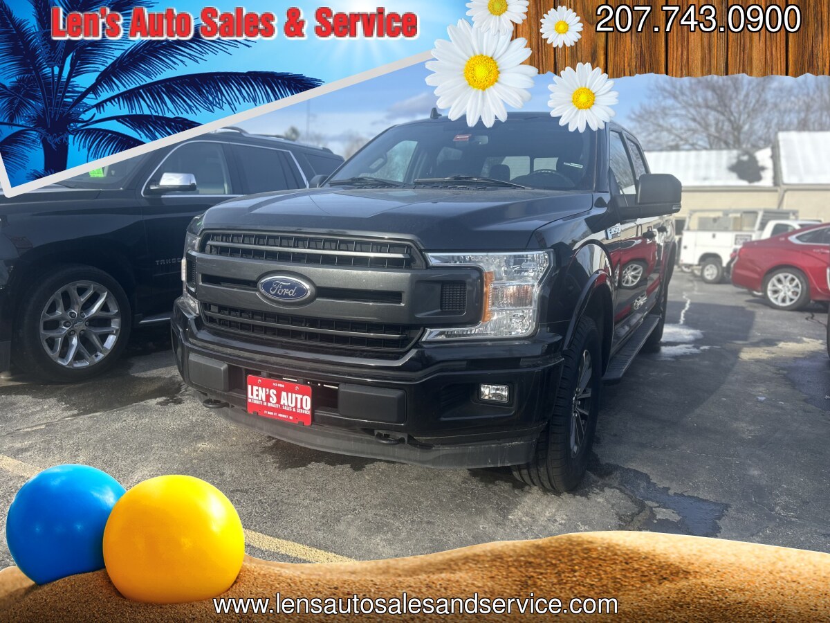 2020 Black /Black Ford F-150 XLT SuperCrew 6.5-ft. Bed 4WD (1FTEW1EP9LK) with an 2.7L V6 DOHC 24V engine, 6A transmission, located at 27 Main St., Norway, MD, 04268, (207) 743-0900, 44.199795, -70.530807- Photo#0