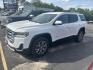 2021 white /Black GMC Acadia SLT-1 AWD (1GKKNULSXMZ) with an 3.6L V6 DOHC 24V engine, 6A transmission, located at 27 Main St., Norway, MD, 04268, (207) 743-0900, 44.199795, -70.530807 - Photo#1